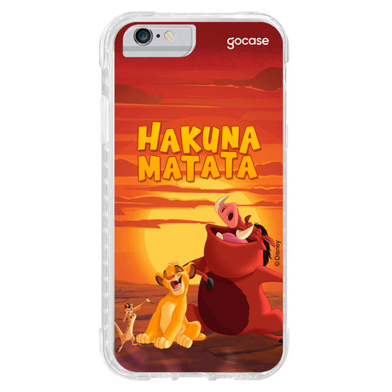 Capinha para celular Disney - Rei Leão - Hakuna Matata 