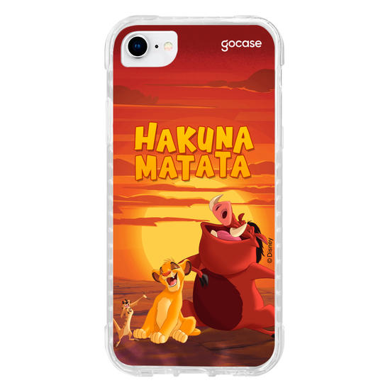 Capinha para celular Disney - Rei Leão - Hakuna Matata 