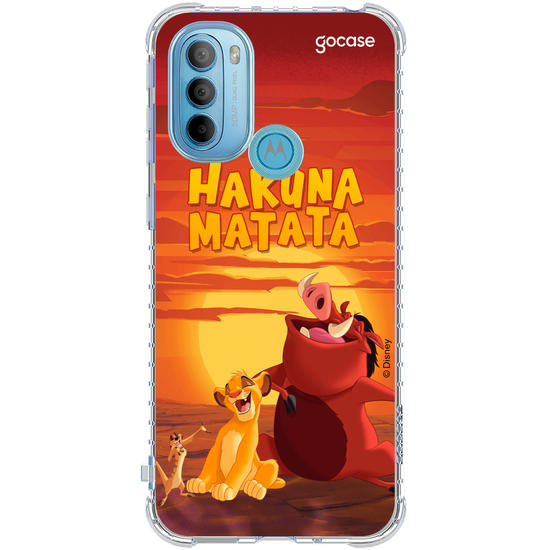 Capinha para celular Disney - Rei Leão - Hakuna Matata 