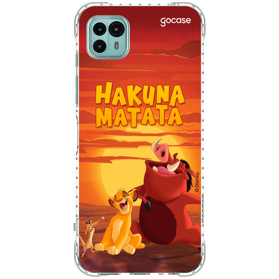Capinha para celular Disney - Rei Leão - Hakuna Matata 
