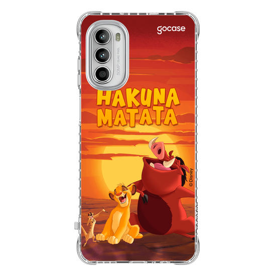 Capinha para celular Disney - Rei Leão - Hakuna Matata 