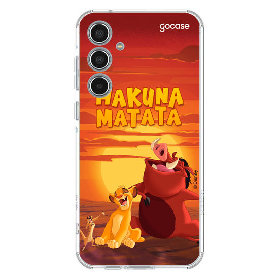 Capinha para celular Disney - Rei Leão - Hakuna Matata 