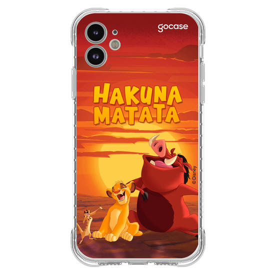 Capinha para celular Disney - Rei Leão - Hakuna Matata 