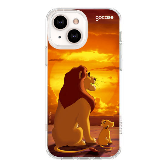 Capinha para celular Disney - Rei Leão - Mufasa e Simba