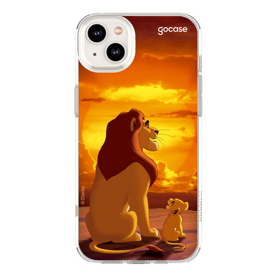 Capinha para celular Disney - Rei Leão - Mufasa e Simba
