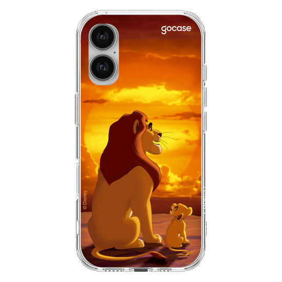 Capinha para celular Disney - Rei Leão - Mufasa e Simba