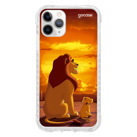 Capinha para celular Disney - Rei Leão - Mufasa e Simba