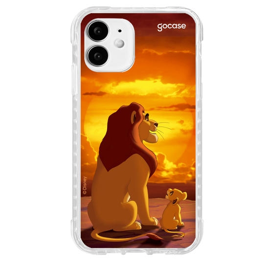 Capinha para celular Disney - Rei Leão - Mufasa e Simba