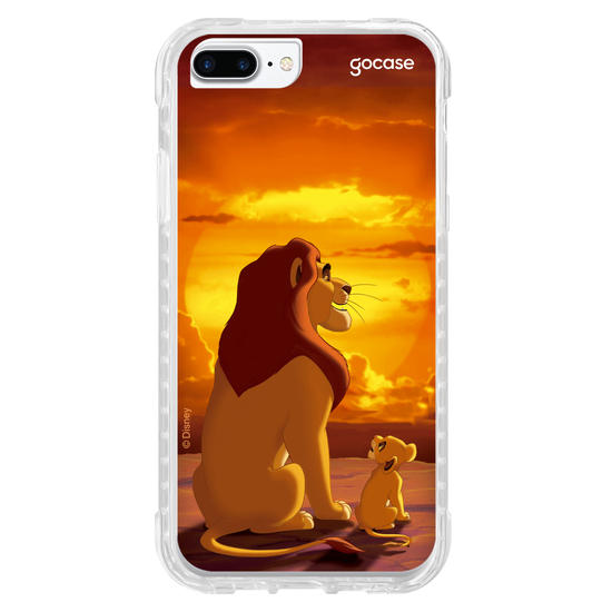 Capinha para celular Disney - Rei Leão - Mufasa e Simba