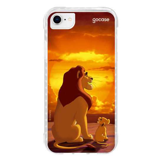 Capinha para celular Disney - Rei Leão - Mufasa e Simba