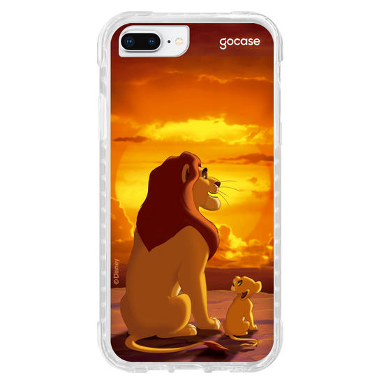 Capinha para celular Disney - Rei Leão - Mufasa e Simba