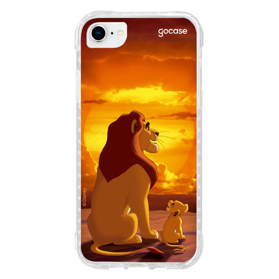 Capinha para celular Disney - Rei Leão - Mufasa e Simba