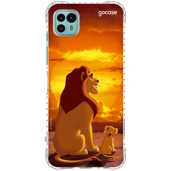 Capinha para celular Disney - Rei Leão - Mufasa e Simba