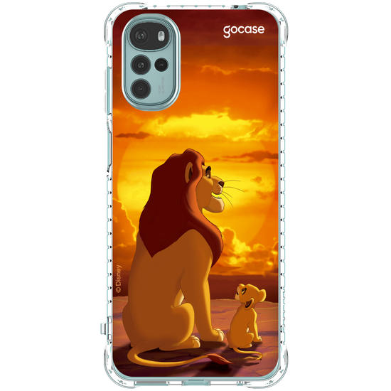 Capinha para celular Disney - Rei Leão - Mufasa e Simba