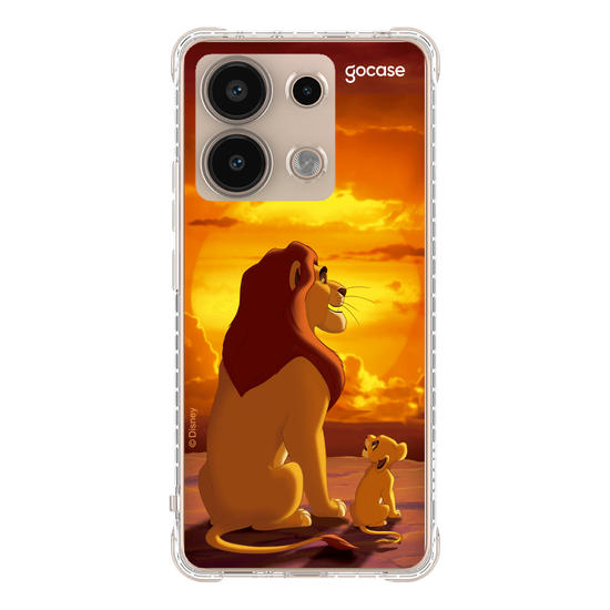 Capinha para celular Disney - Rei Leão - Mufasa e Simba