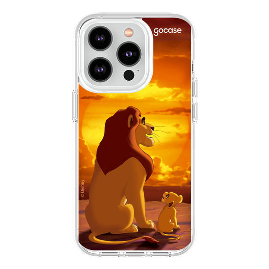 Capinha para celular Disney - Rei Leão - Mufasa e Simba