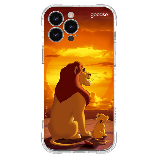 Capinha para celular Disney - Rei Leão - Mufasa e Simba