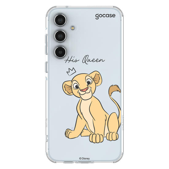 Capinha para celular  Disney - Rei Leão - His Queen