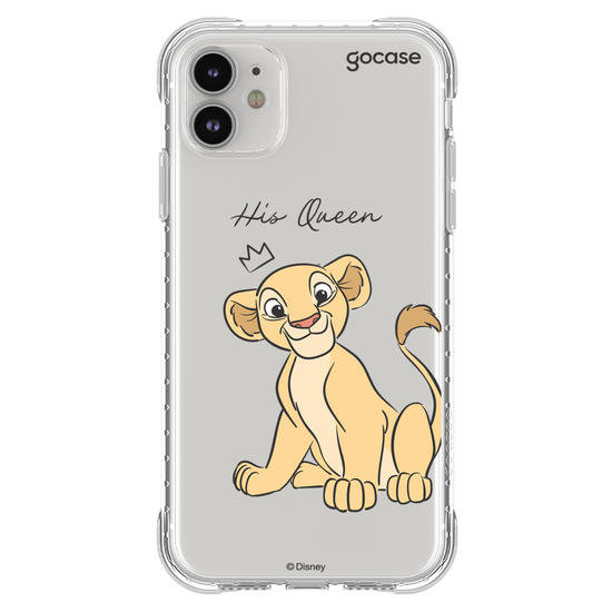 Capinha para celular  Disney - Rei Leão - His Queen