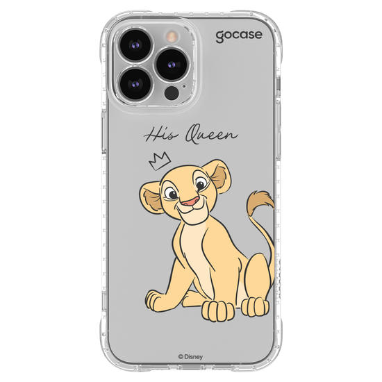 Capinha para celular  Disney - Rei Leão - His Queen