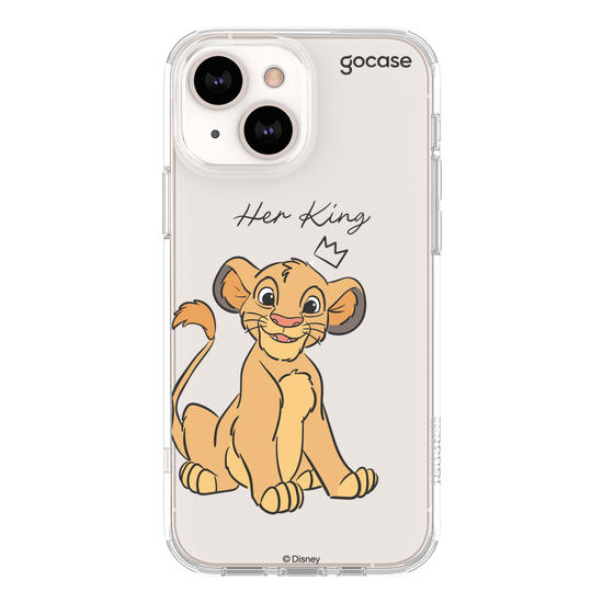 Capinha para celular  Disney - Rei Leão - Her King