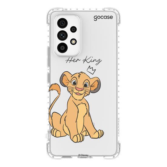 Capinha para celular  Disney - Rei Leão - Her King
