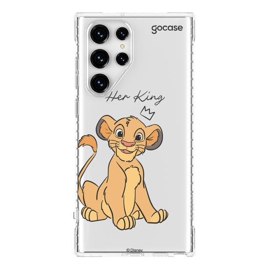 Capinha para celular  Disney - Rei Leão - Her King