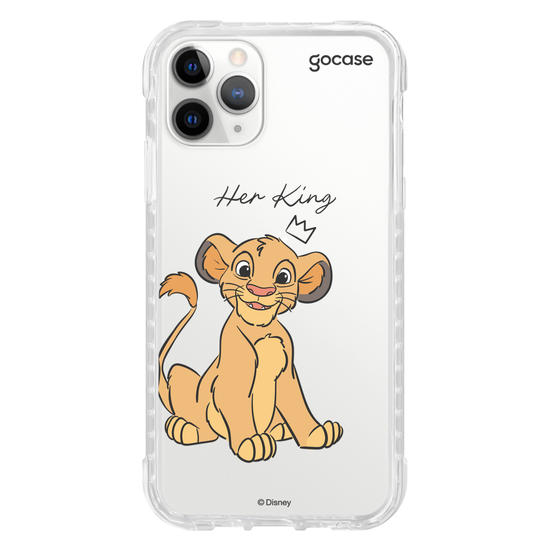 Capinha para celular  Disney - Rei Leão - Her King