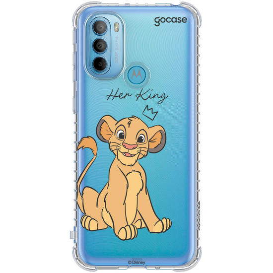 Capinha para celular  Disney - Rei Leão - Her King