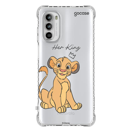Capinha para celular  Disney - Rei Leão - Her King