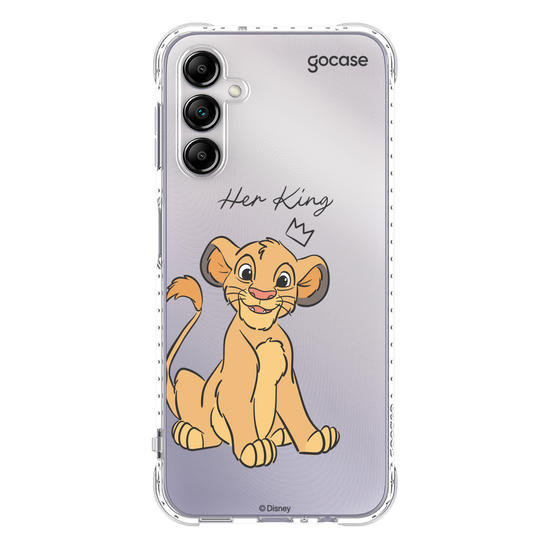 Capinha para celular  Disney - Rei Leão - Her King