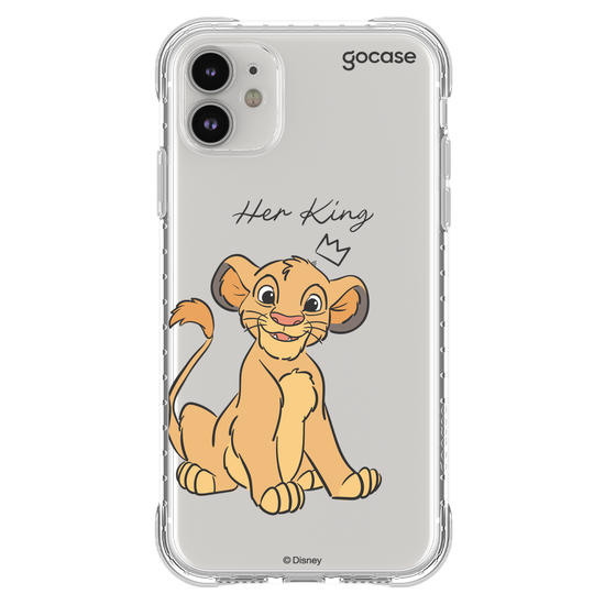 Capinha para celular  Disney - Rei Leão - Her King