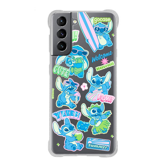 Capinha para celular  Stitch - Summer Ferver