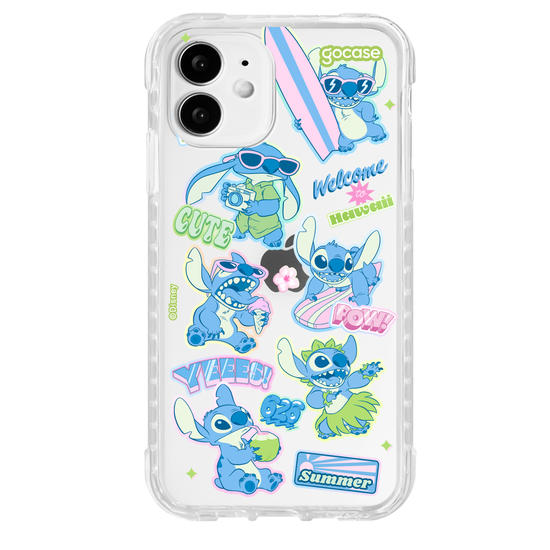 Capinha para celular  Stitch - Summer Ferver
