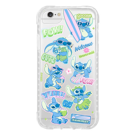 Capinha para celular  Stitch - Summer Ferver