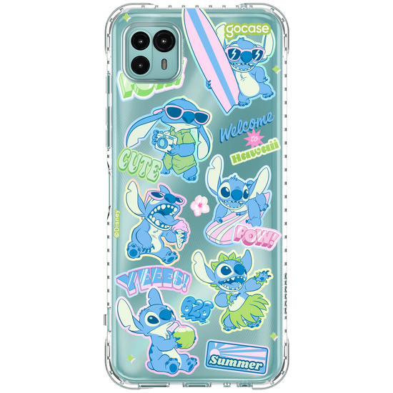 Capinha para celular  Stitch - Summer Ferver
