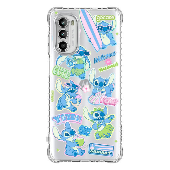 Capinha para celular  Stitch - Summer Ferver