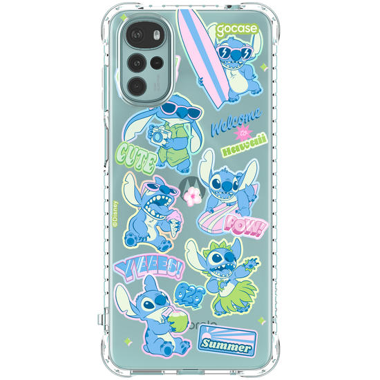 Capinha para celular  Stitch - Summer Ferver