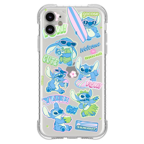 Capinha para celular  Stitch - Summer Ferver