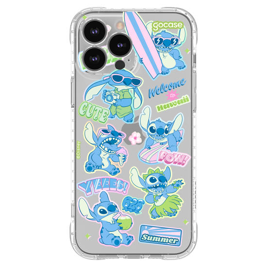Capinha para celular  Stitch - Summer Ferver