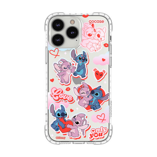 Capinha para celular  Stitch e Angel - My Lover