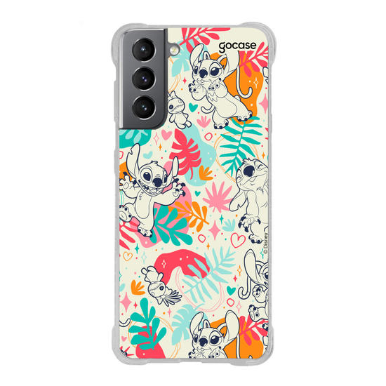 Capinha para celular Lilo & Stitch - Folhagens