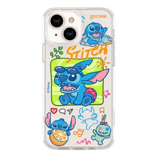 Capinha para celular Lilo & Stitch - Feed Rabiscado do Stitch