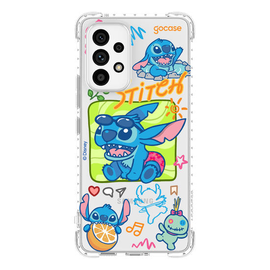 Capinha para celular Lilo & Stitch - Feed Rabiscado do Stitch