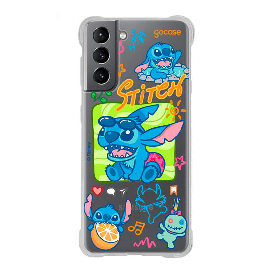 Capinha para celular Lilo & Stitch - Feed Rabiscado do Stitch