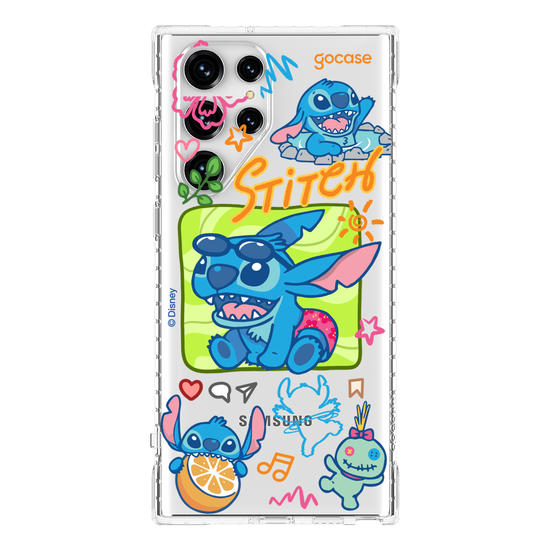 Capinha para celular Lilo & Stitch - Feed Rabiscado do Stitch