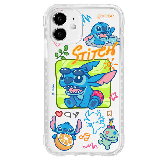Capinha para celular Lilo & Stitch - Feed Rabiscado do Stitch