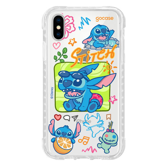 Capinha para celular Lilo & Stitch - Feed Rabiscado do Stitch