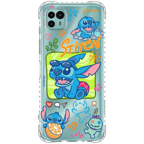 Capinha para celular Lilo & Stitch - Feed Rabiscado do Stitch
