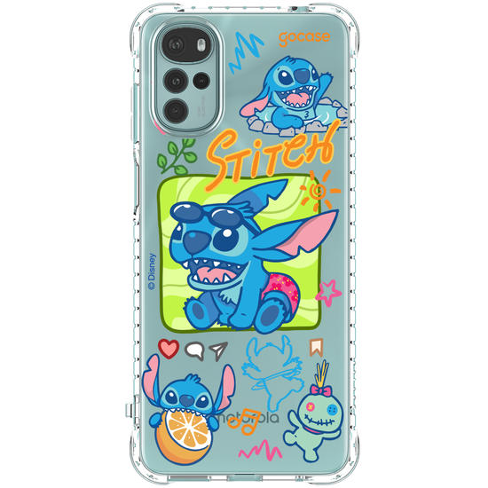 Capinha para celular Lilo & Stitch - Feed Rabiscado do Stitch